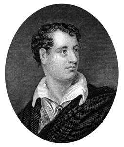 George Gordon Byron, Anglo-Schotse dichter en leidende figuur in de Romantiek, 1877 door Unbekannt