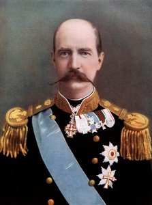 George I, Koning van Griekenland, eind 19e-begin 20e eeuw door Unbekannt