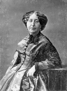 George Sand, Franse romanschrijver en vroege feminist, c1845-1876 door Unbekannt