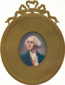 George Washington 1732-99, eerste president van de Verenigde Staten, 1907 door Unbekannt