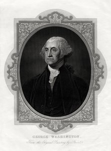 George Washington, eerste president van de Verenigde Staten door Unbekannt