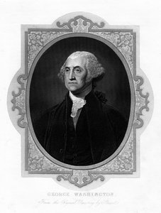 George Washington, eerste president van de Verenigde Staten door Unbekannt