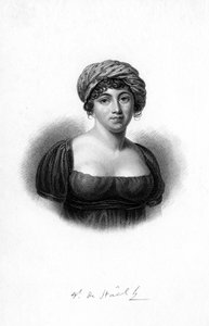 Germaine de Stael, Franse schrijfster, romanschrijfster en politieke propagandist geboren in Parijs