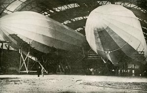 Duitse luchtschepen, 1919 door Unbekannt