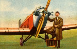 Duitse piloot Friedrich Karl von Koenig-Warthausen, 1932 door Unbekannt