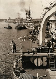 Bezoek van de Duitse vloot in Swinoujscie, 1933 door Unbekannt
