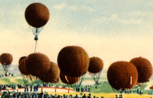 Duitse luchtballonwedstrijd, 1932 door Unbekannt