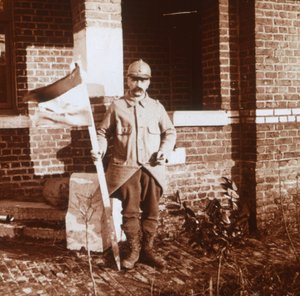 Duitse wimpels, Carency, Noord-Frankrijk
