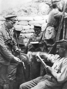 Duitse soldaten, Eerste Wereldoorlog, 1914-1918 door Unbekannt