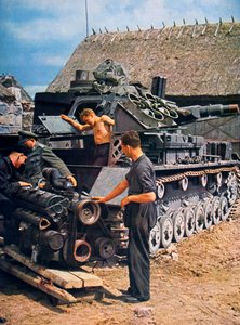 Duitse soldaten in bezet Frankrijk