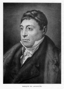Gilbert du Motier, Marquis de Lafayette, Franse militaire leider en staatsman, 20e eeuw door Unbekannt