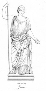 Giunone Junon, ca. 1850 door Unbekannt