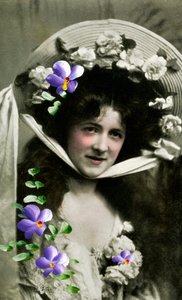 Gladys Huxley, actrice, 1908 door Unbekannt