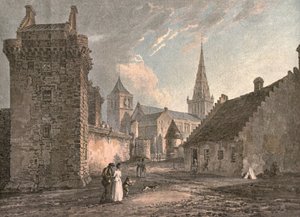 Kathedraal van Glasgow, ca. 1807, ca. 1900 door Unbekannt