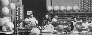 Globe maken, 1917