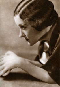 Gloria Swanson, Amerikaanse actrice, 1933 door Unbekannt
