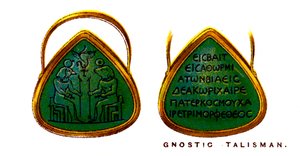 Gnostische Talisman, 1923 door Unbekannt