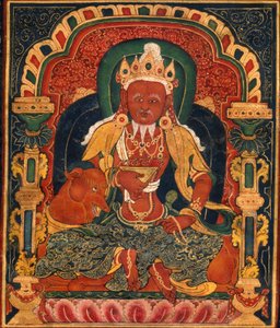 God van Vuur, Agni, van de Mandala van de Medicijn Boeddha door Unbekannt