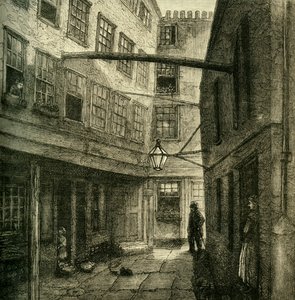 Gouden gebouwen, 1881 door Unbekannt