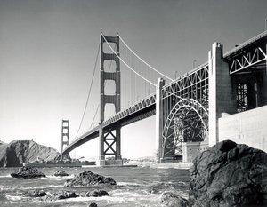 Golden Gate Bridge 1950, Californië