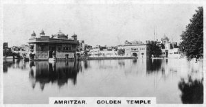 Gouden Tempel, Amritsar, India, ca. 1925 door Unbekannt
