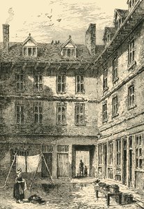 Goudsmedenhuis, Green Arbour Court, rond 1800, ca 1872 door Unbekannt