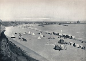 Gorleston - Een stuk van het strand door Unbekannt