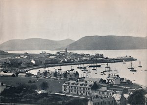 Gourock - De Stad en de Haven door Unbekannt