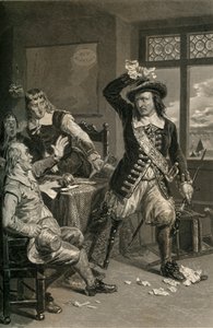 Gouverneur Stuyvesant Vernietigt de Oproep tot Overgave, 1877 door Unbekannt