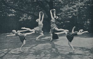Gratie en animatie in nieuwe klassieke en Russische dans, c1935 door Unbekannt