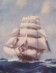 Gracieus varen op zee, 1936 door Unbekannt