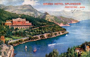Grand Hotel Splendide, Portofino, Italië, 20e eeuw door Unbekannt