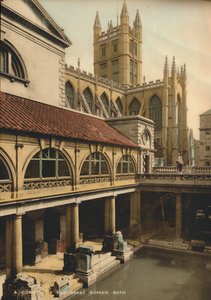 Groot Bad, Romeinse Baden, Bath, Somerset, ca. 1925