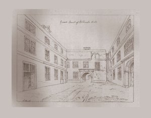 Grote Hof van Blackwell Hall, 1886