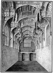Grote Zaal, Hampton Court Palace, Londen, 1893 door Unbekannt