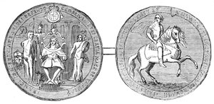 Grote Zegel van George II, midden 18e eeuw, 19e eeuw