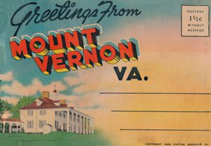 Groeten uit Mount Vernon V.A., 1946