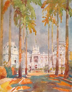 Guanabara Paleis - Residentie van president maarschalk Hermes da Fonseca, 1914