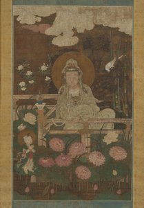 Guanyin als de Negen-Lotus Bodhisattva, 1593 door Unbekannt