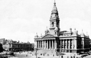 Gildehuis, Portsmouth, Hampshire, begin 20e eeuw door Unbekannt