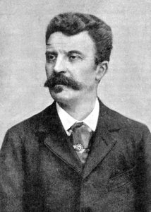 Guy de Maupassant 1850-1893, Franse schrijver, vroege 20e eeuw door Unbekannt
