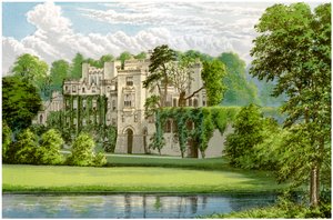Guys Cliffe, Warwickshire, huis van de familie Percy, ca. 1880 door Unbekannt
