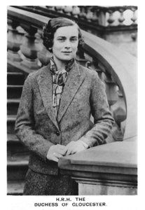 HRH De Hertogin van Gloucester 1901-2004, 1937