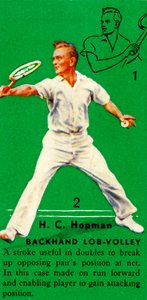 H. C. Hopman - Backhand Lob-Volley