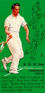 H. G. N. Lee - Forehand Drive, ca. 1935 door Unbekannt