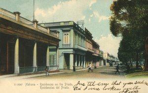 Habana - Residenties aan de Prado, 1907