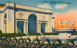 Habana: Casino De La Playa. Nationaal Casino in Marianao, ca. 1910 door Unbekannt