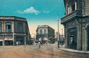 Habana. Cazada de Vives y Cristina. Vives en Cristina Avenue, Cuba, c1910