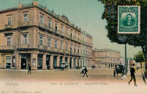 Habana. Hotel de Inglaterra. -Inglaterra Hotel, Cuba, ca. 1910s door Unbekannt