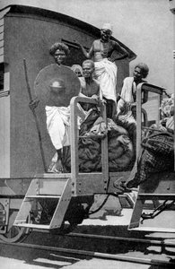 Hadendoan volk, Oost-Afrika, 1922 door Unbekannt